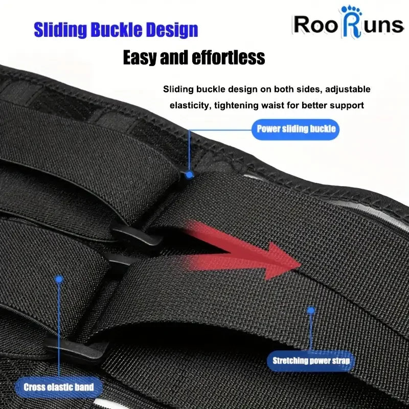Adjustable Lumbar Brace for Enhanced Stability & Lower Back Support